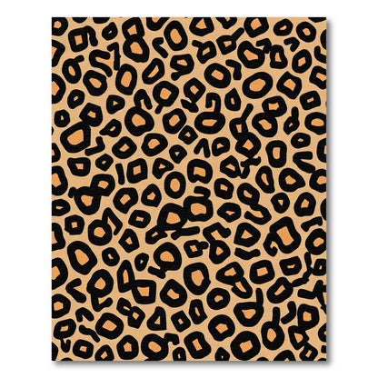 Wild Cat Spots Caramel Rug