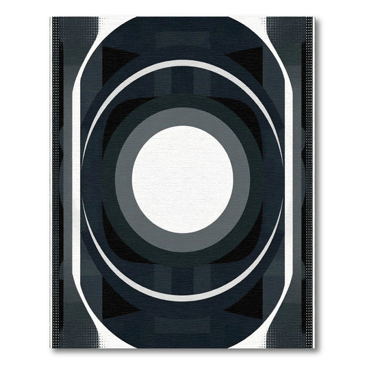 Monochromatic Concentric Arc Rectangular Rug