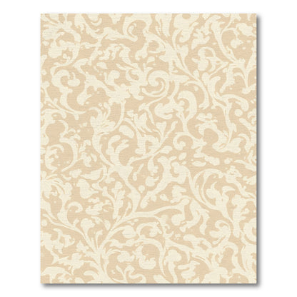 Cream Beige Ornamental Scroll Revival Rug