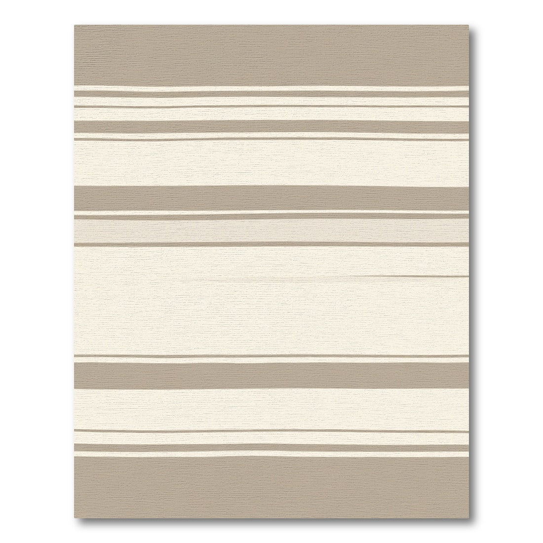 Earthy Stripe Textured Rug