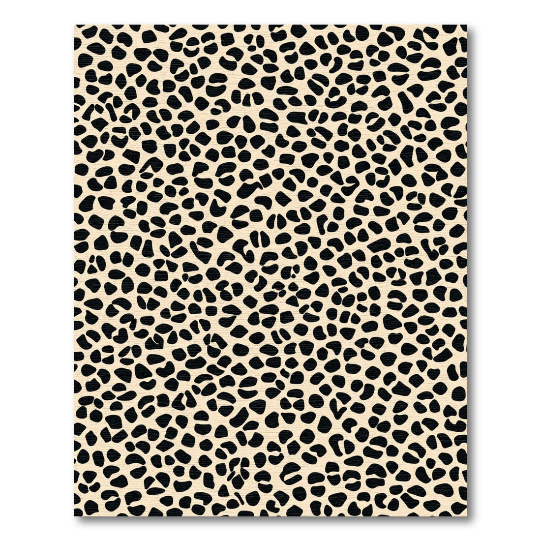 Beige Leopard Spots All Over Rug