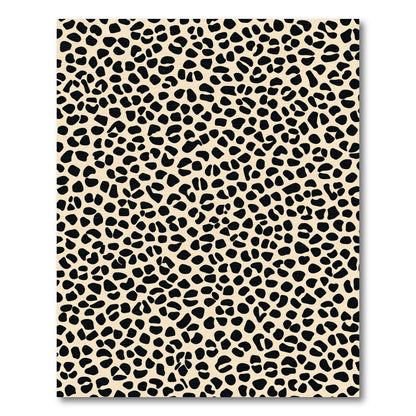 Beige Leopard Spots All Over Rug