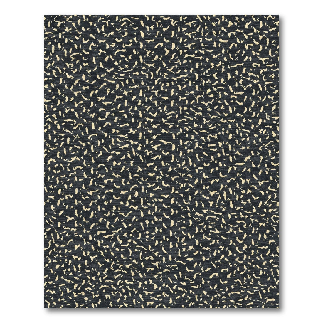 Dark Speckled Cream Abstract Scatter Rug