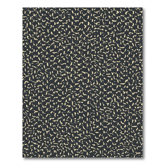 Dark Speckled Cream Abstract Scatter Rug