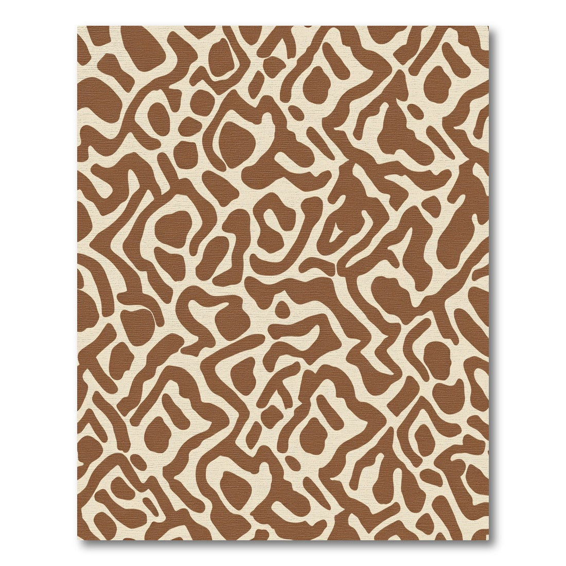 Sienna Abstract Organic Flow Rug