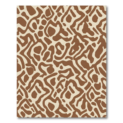 Sienna Abstract Organic Flow Rug