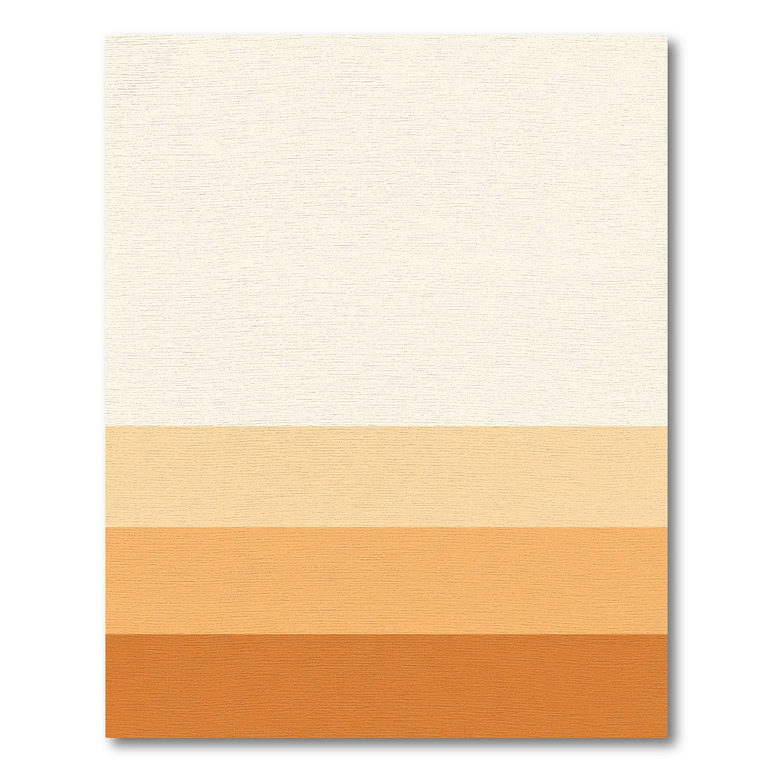 Earthy Tones Geometric Band Rug