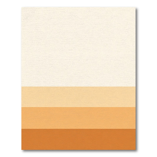 Earthy Tones Geometric Band Rug