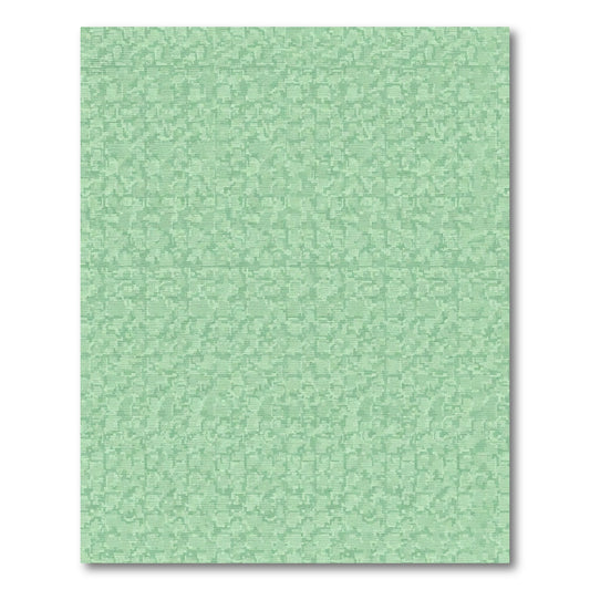 Mint Green Pixelated Texture Rug