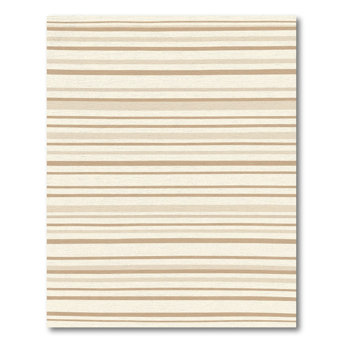 Earthy Tonal Stripes Rug