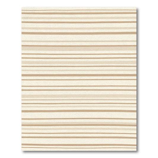 Earthy Tonal Stripes Rug