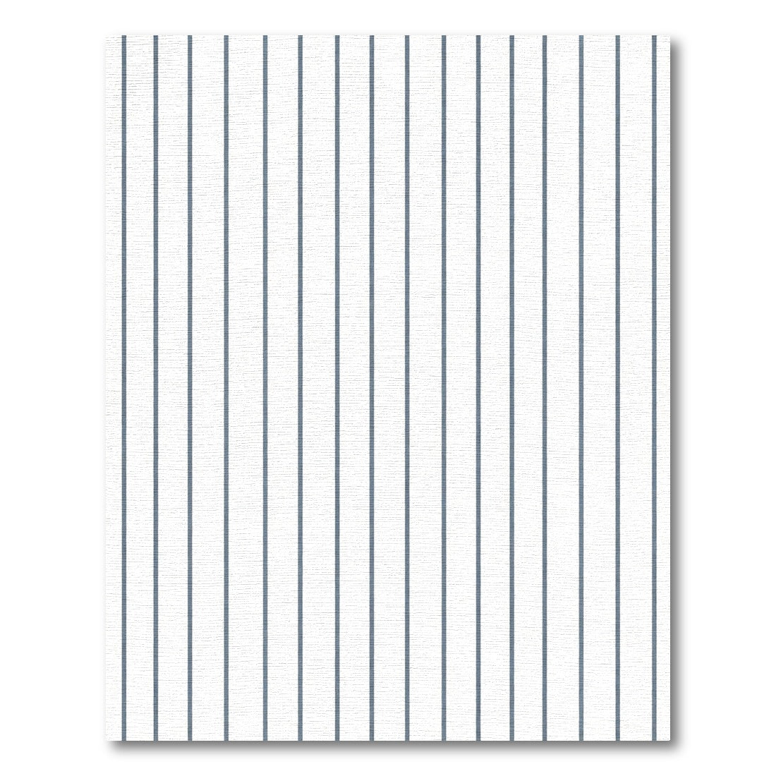 Classic Gray Vertical Stripe Rug
