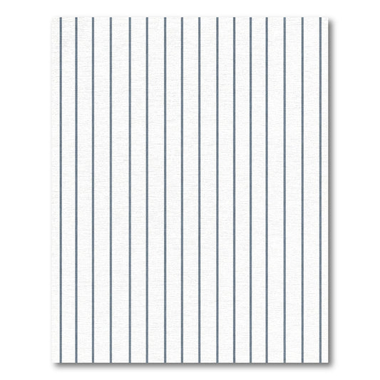 Classic Gray Vertical Stripe Rug