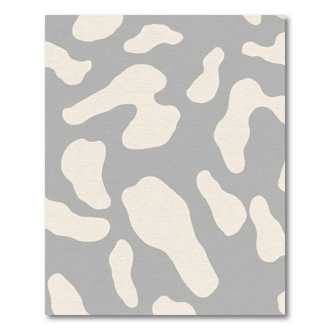 Neutral Cream Camo Shapes Rug