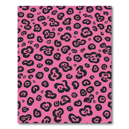 Bold Pink Leopard Spots Rug