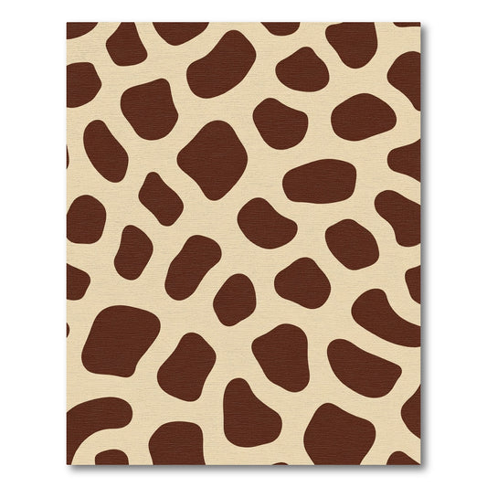 Brown Animal Print Spots Rug