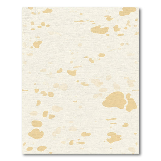 Neutral Spotted Abstract Paint Splatter Rug
