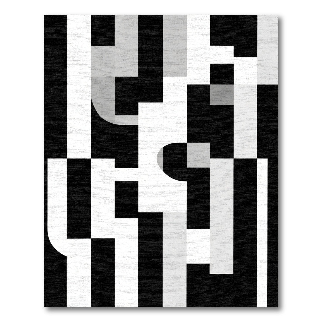 Monochromatic Geometric Arrangement Rug