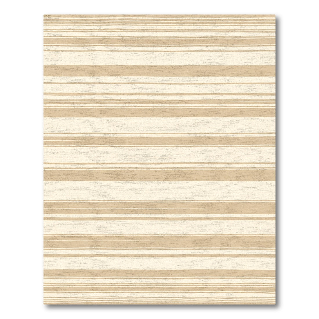 Neutral Stripe Textured Rug