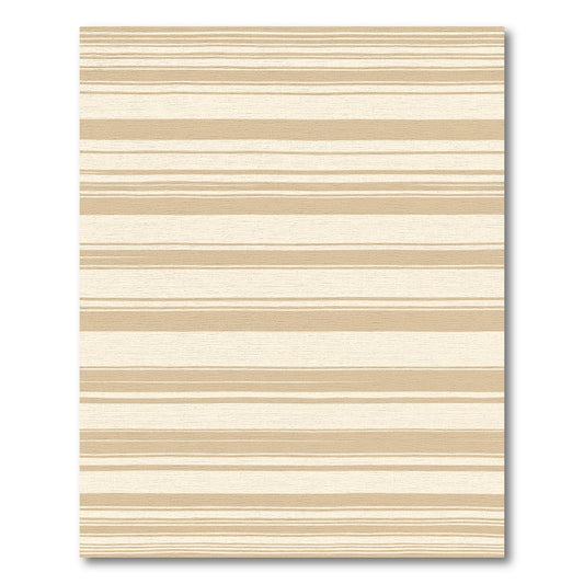 Neutral Stripe Textured Rug