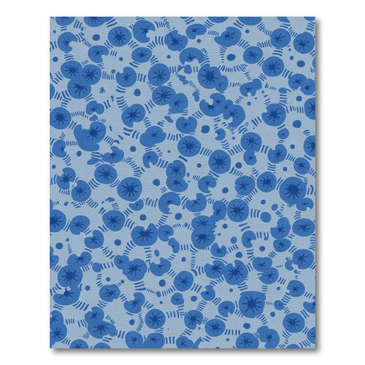 Blue Lily Pad Grove Rug