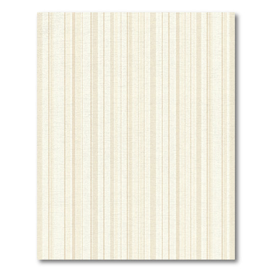 Neutral Cream Vertical Stripe Rug