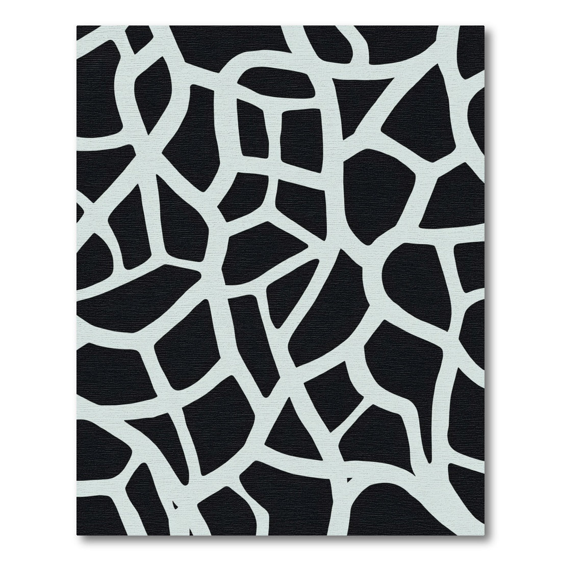 Pale Blue Abstract Irregular Lines Rug
