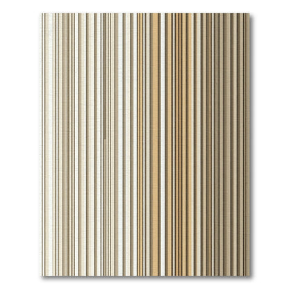 Minimalist Vertical Neutral Earthy Stripe Rug