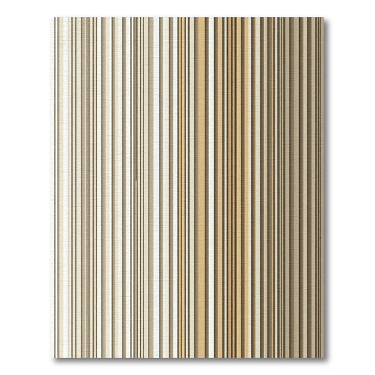 Minimalist Vertical Neutral Earthy Stripe Rug