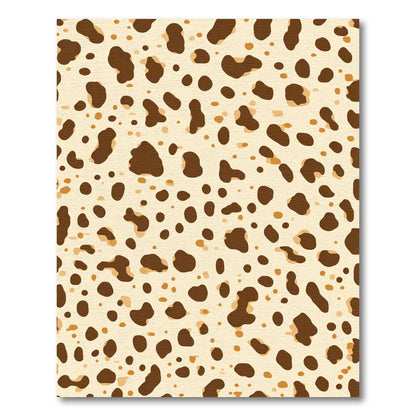Brown Speckled Cream Blotches Rug