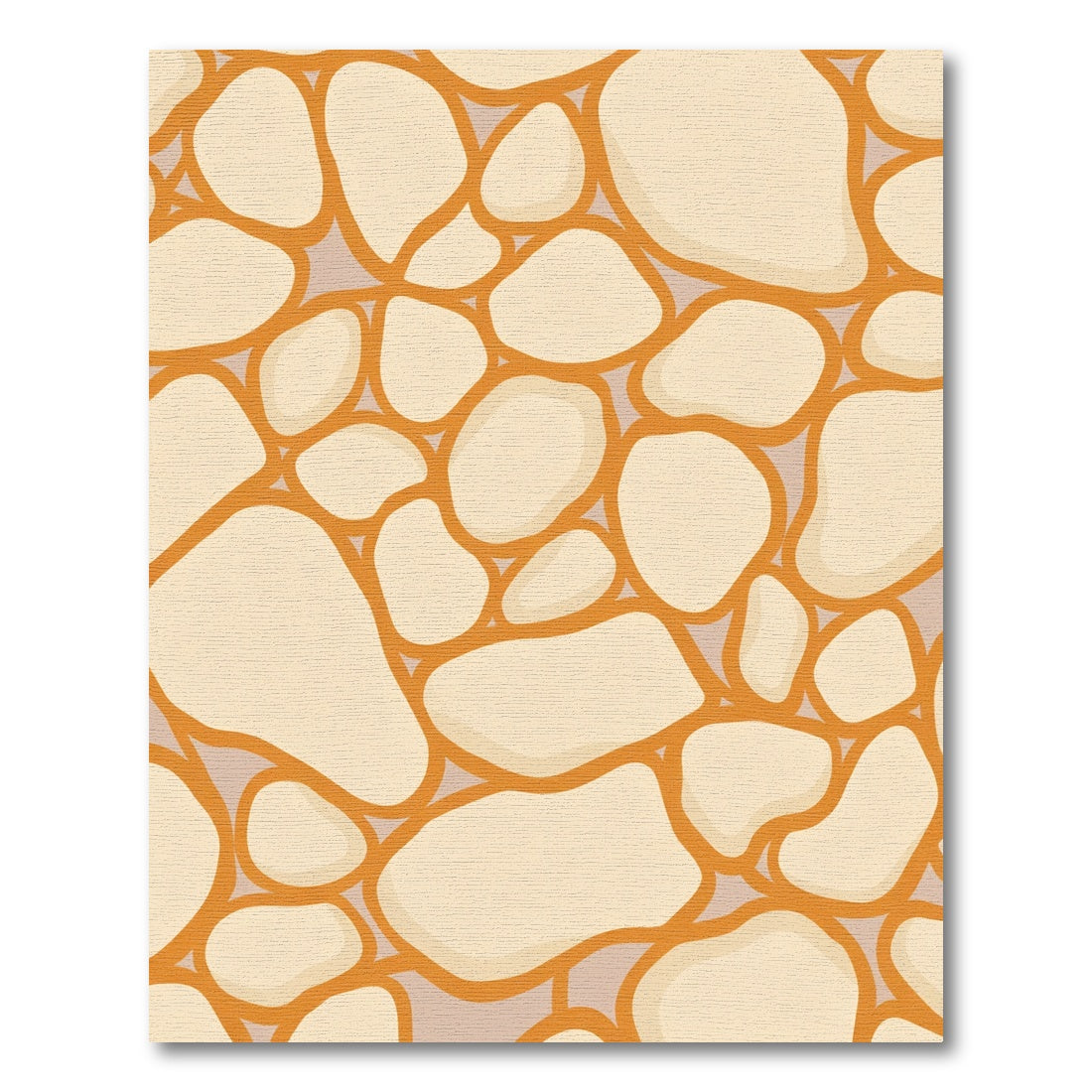 Boulder Cluster Organic Pebble Rug