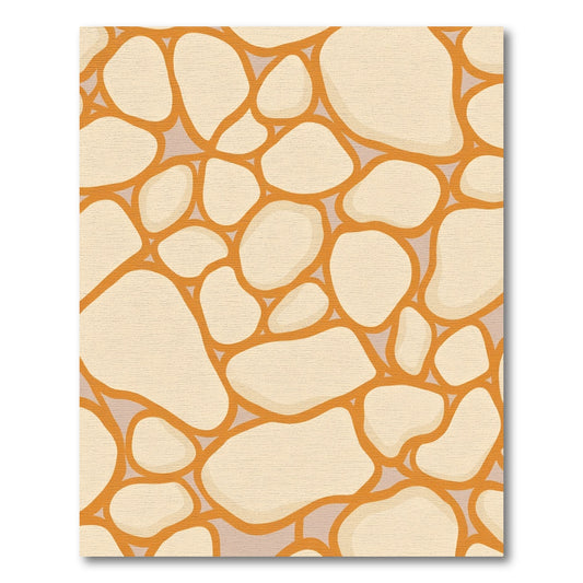Boulder Cluster Organic Pebble Rug