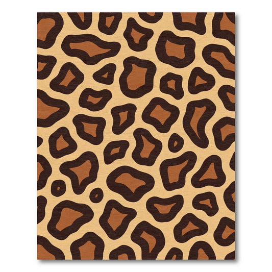 Bold Leopard Spot Print Rug