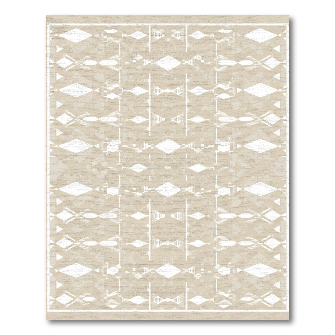 Neutral Geometric Diamond Lattice Rug