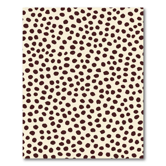 Creamy White Scattered Spots Rug