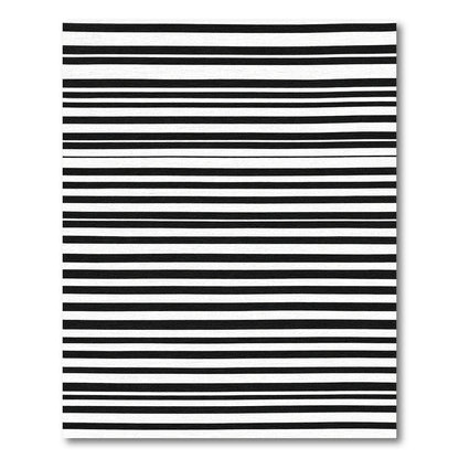 Thin Lines Contrast Rug
