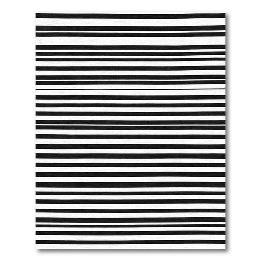 Thin Lines Contrast Rug