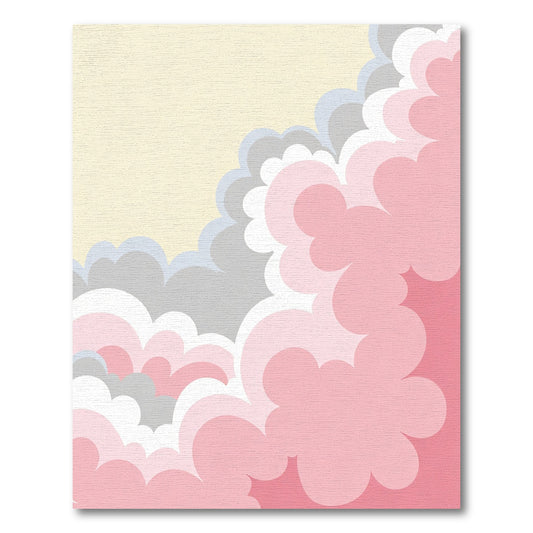 Pink Cloudscape Dreamscape Rug
