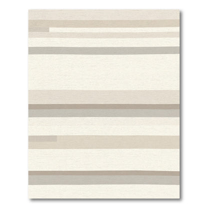 Neutral Abstract Bands Rug