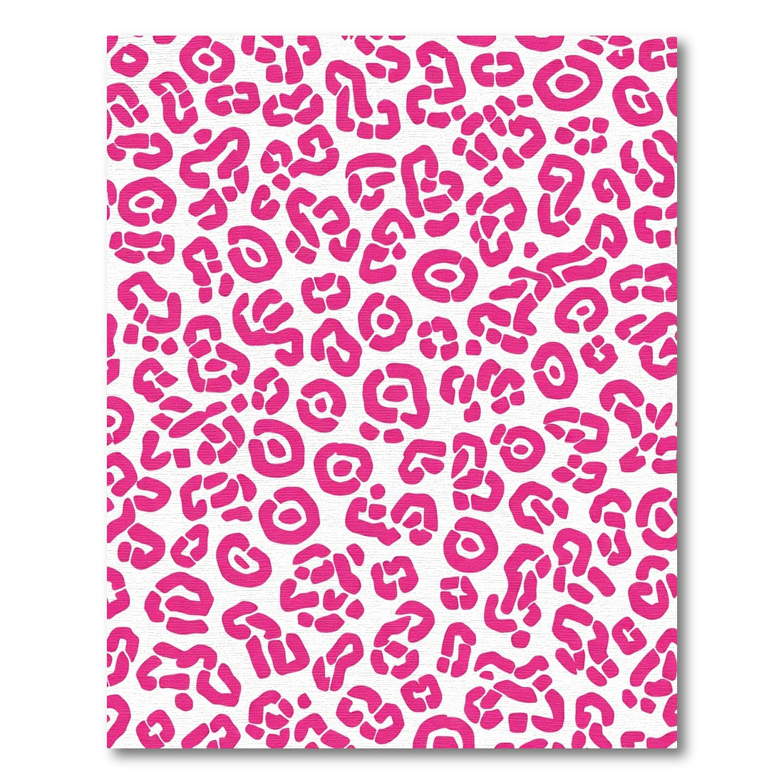 Hot Pink Leopard Spots Rug