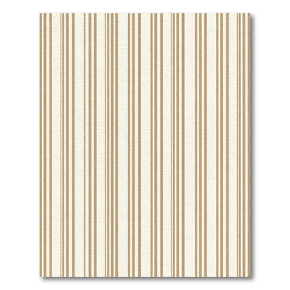 Neutral Taupe Vertical Stripe Rug