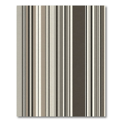 Minimalist Neutral Toned Vertical Stripe Rug