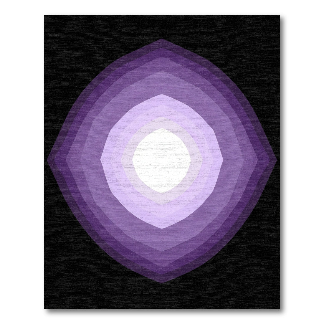 Amethyst Gradient Diamond Arch Rug