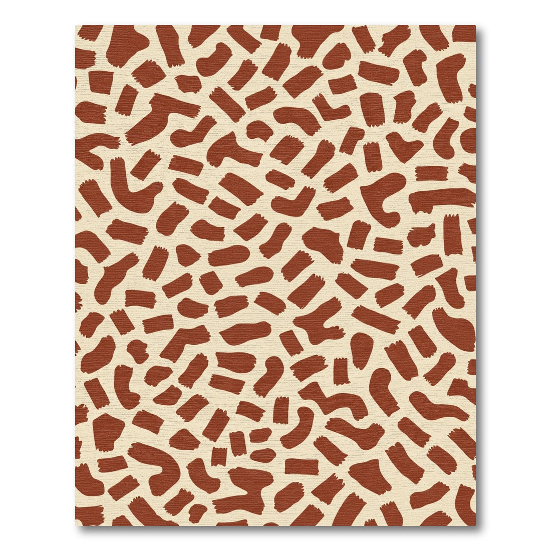 Earth Tone Organic Brushstrokes Rug