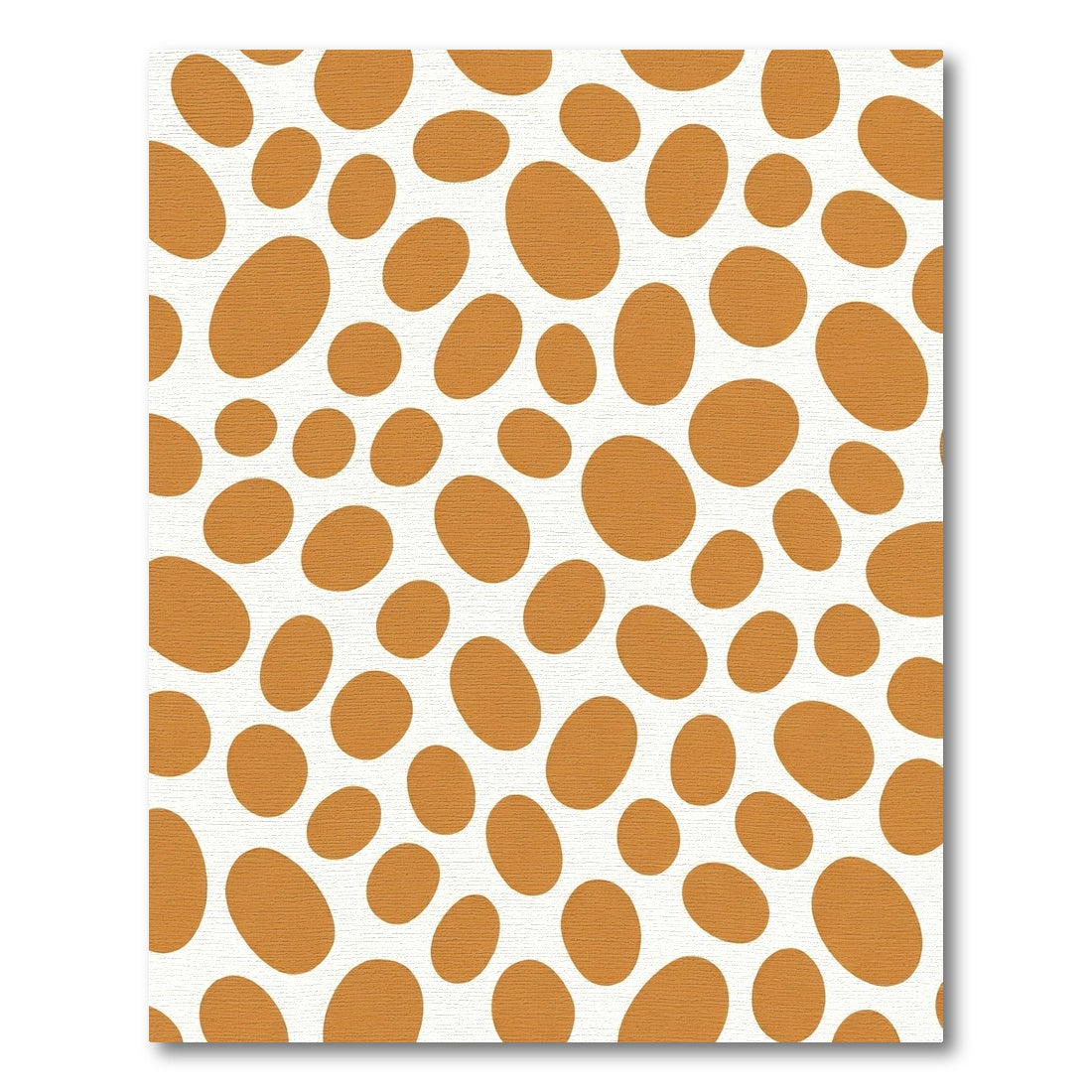 Terra Cotta Oval Spot Arrangement Rug