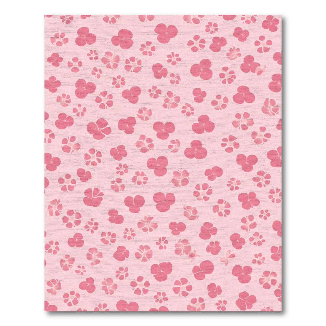 Pink Blossom Scatter Rug