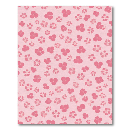Pink Blossom Scatter Rug