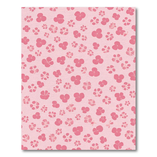 Pink Blossom Scatter Rug
