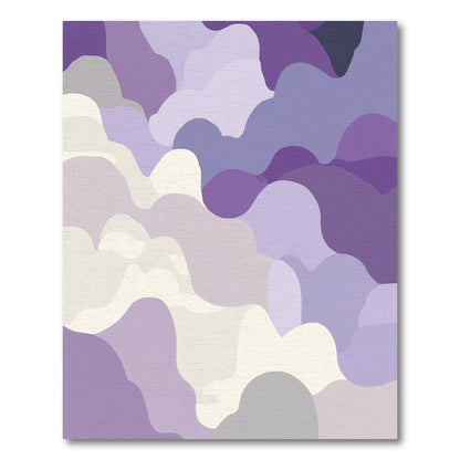 Amethyst Cloudscape Layers Rug