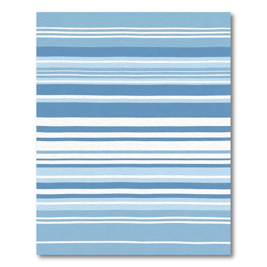 Oceanic Banded Horizon Waves Rug